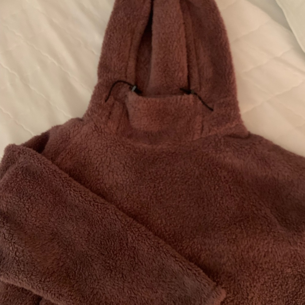 VS Pink Mauve Fleece Jacket